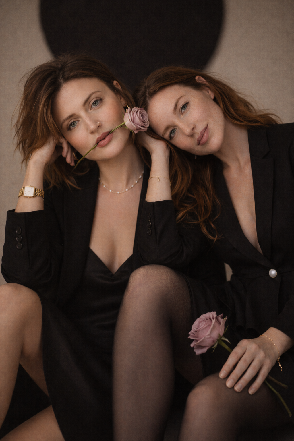 Sarah Dapkiewicz and Rose Ross, founders of Driftwood & Rose Creative Studio